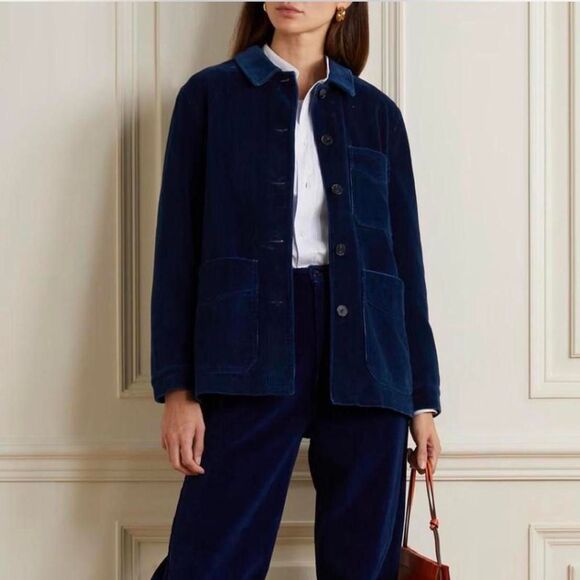 Officine Generale Jackets & Blazers - Officine Generale Women's Blue Jacket